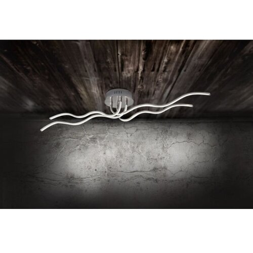 Just light. 15126-55 - led plafonski luster wave LED/29,4W/230V hrom Slike