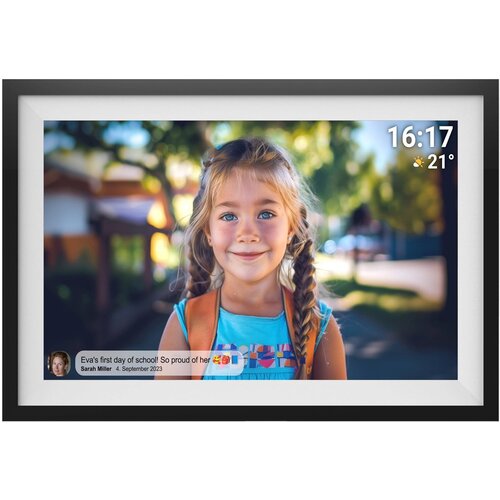 Denver PFF-1516 digital photo frame Black 39.6 cm (15.6) Touchscreen Wi-Fi Cijene