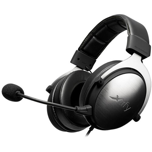 XTRFY H1 gaming headset, 60 mm speaker drivers, xl closed over-ear cups, SC1 usb sound card and 2 mics included Slike