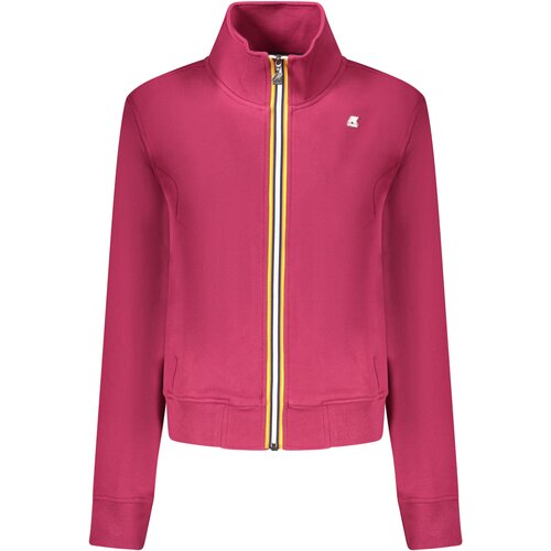 K-Way WOMEN&amp;amp;#39;S PURPLE ZIP-UP SWEATSHIRT Slike