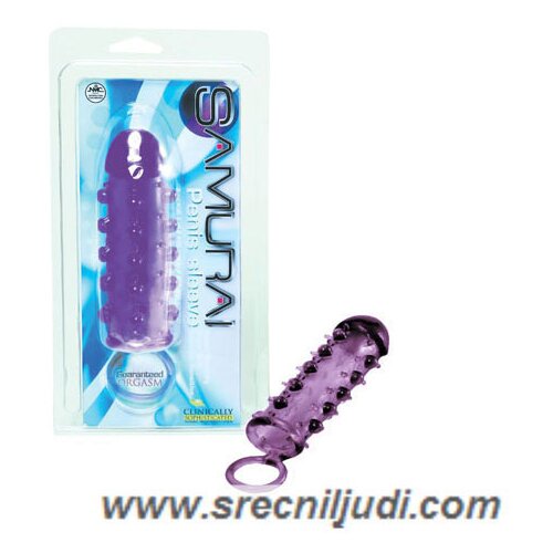 Samurai navlaka za penis Lila 170122 Cene