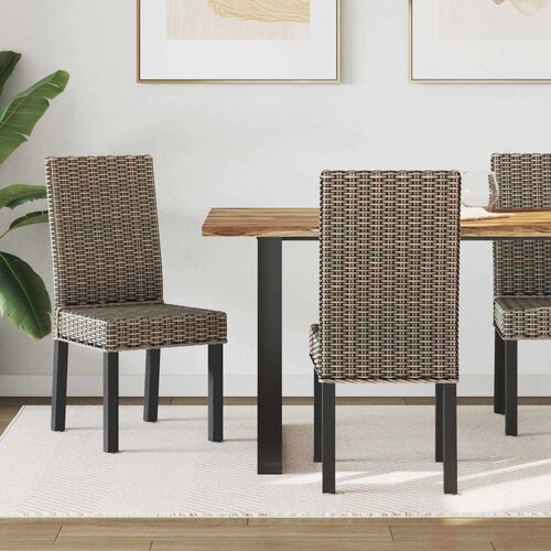  Jedilni stol 2 pcs Črna pranja 45 x 54 x 93 cm, (5000093052) Cene