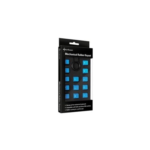  Tipke SHARKOON gaming Shark rubber for mehanical keyboard blue Cijene