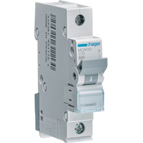 HAGER Automatski osigurač 10A 1P C Slike