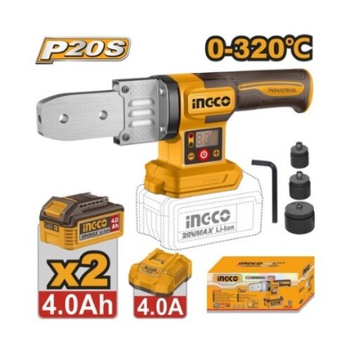 Ingco ptwtli20182 aku pegla za pvc cevi 0-320c super ( PTWTLI20182 ) Cene