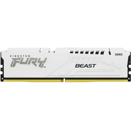 Kingston RAM DIMM DDR5 16GB 5200MHz Fury Beast White KF552C40BWA-16 Cene