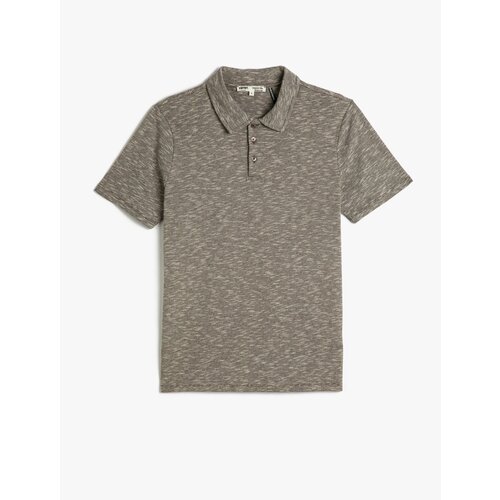 Koton Polo T-shirt - Brown Slike