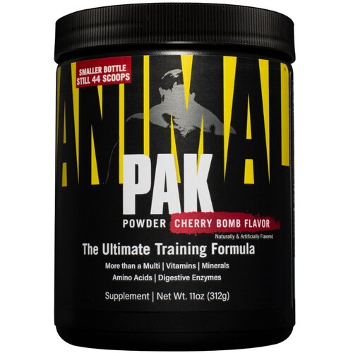 Universal Nutrition Animal Pak Powder 312 g šumsko voće Cene