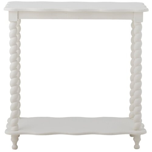Bloomingville Bela stranska mizica 30x60 cm Bia &amp;ndash; Slike