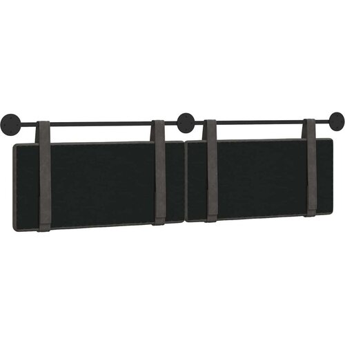  Viseće uzglavlje kreveta Antikni PU - Crna 160 cm bez LED Cene
