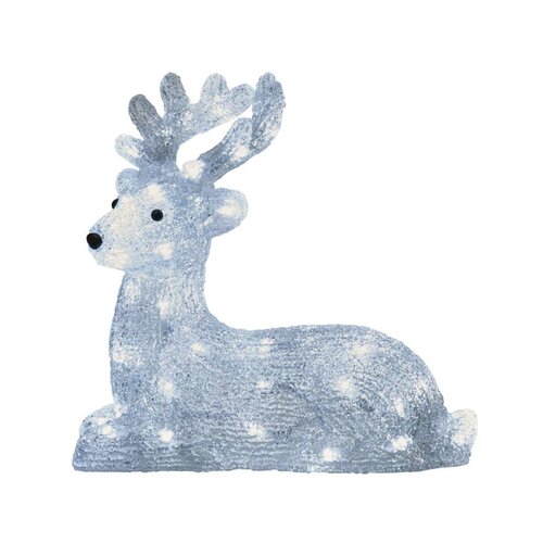 Emos lighting led božični jelenček, 27 cm, hladno bela DCFC06 Slike