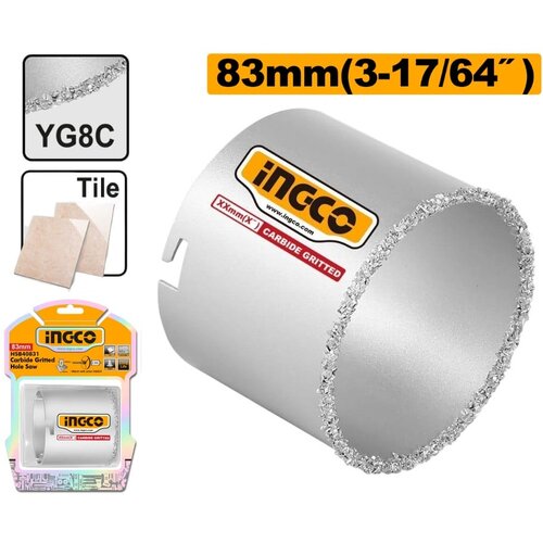 Karbidna kruna za pločice HSB40831 83mm SUPER INGCO Cene