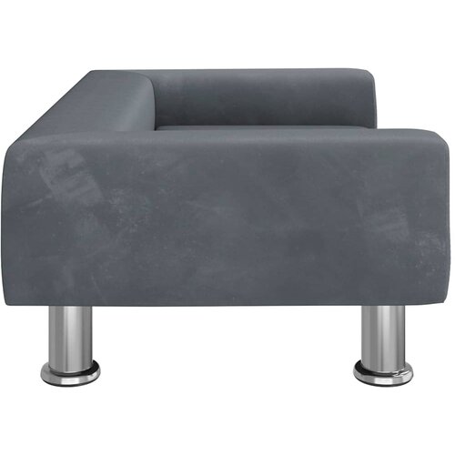  Krevet za pse tamnosivi 70x45x26,5 cm bar&amp;scaron;unasti Slike