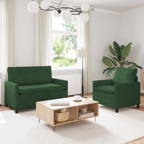  Set sofe 2 kom. Jungle zelena Tkanina - Zelena boja džungle 1-sjedalo (60 cm) +2-sjedalo (110 cm) Cijene