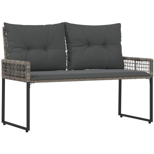  Vanjska klupa s jastukom 118 x 55 x 82 cm Slike