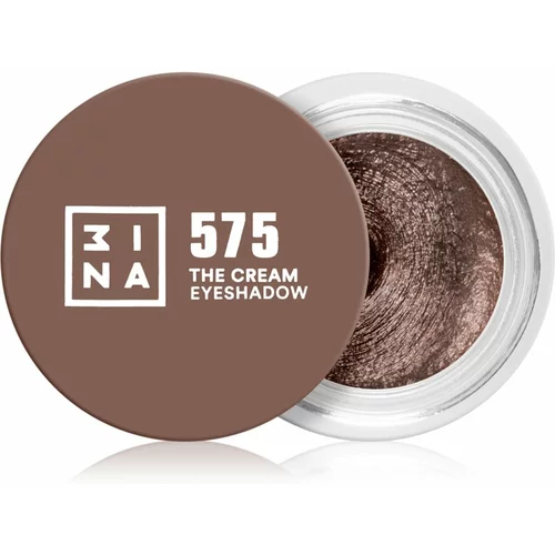 3INA The 24H Cream Eyeshadow kremasto senčilo za oči odtenek 575 Brown 3 ml