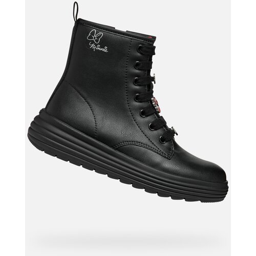 Geox Black Girls Ankle Boots Phaolae - Girls Slike