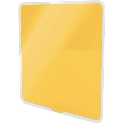 PLOČA MAGNETNA 45X45CM STAKLENA COSY LEITZ 70440019 ŽUTA Slike