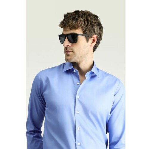 Kigili muška plava košulja slim fit Cene