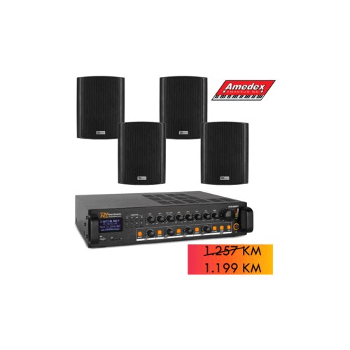  OZVUČENJE Power Dynamics PDV240 BC65 Crni Bt USB Mp3 Cene