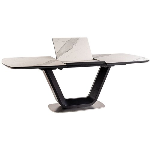 Molarem Home stol ARMANI - MDF + keramika s efektom mramora Slike