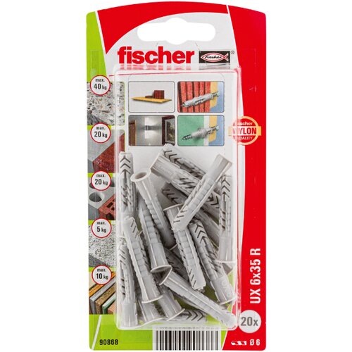 Fischer ZIDNI VLOŽEK UX 6 X 35 RK Z ROBOM Cene