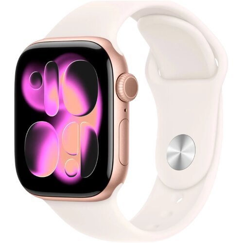 Apple Watch Series 11 GPS 46mm Rose Gold Aluminium Case With Light Blush SB MEV64 S/M Cijene