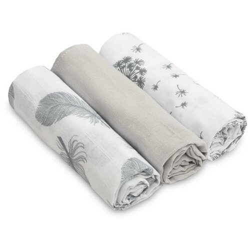 Sensillo Muslin pelene 3 kom &amp;amp;#x2013; sivo Slike