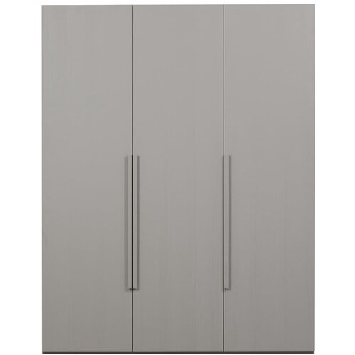 WOOOD Sivi modularni garderobni ormar 165x210 cm Rens – Cene