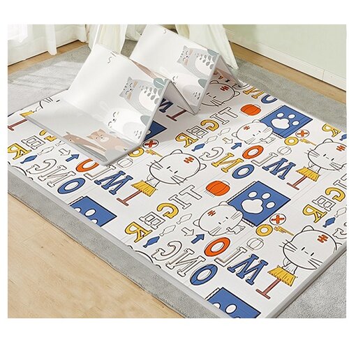 Duck bear sklopiva podloga za igru od pene - vesele mačke (177x196x1cm) Cene