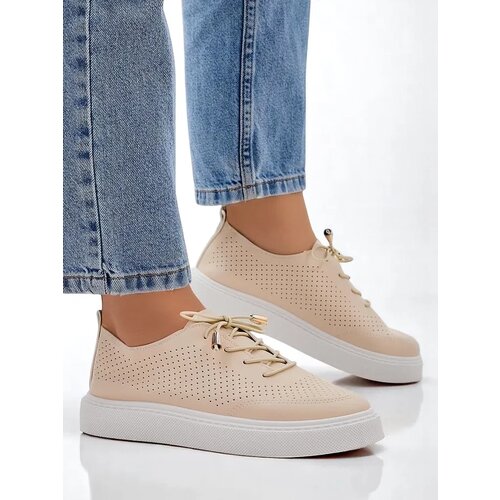 Resti Women's perforated laced sports shoes Vaned Cene