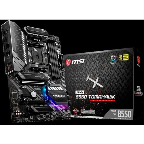 MSI Main Board Desktop MAG B550 TOMAHAWK AM4 4xDDR4 2xPCI-E x16 2xPCI-E x1 2xM.2 6xSATA3 Cijene