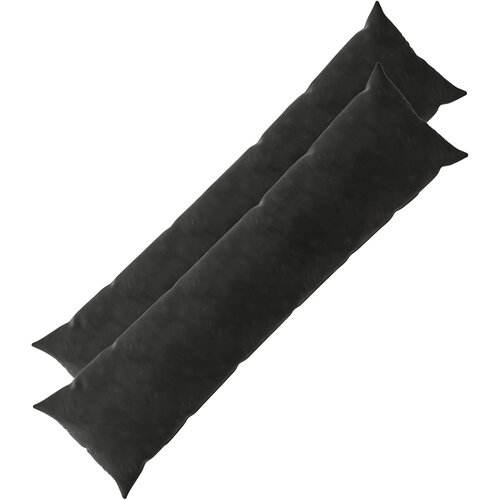  Presvlaka za jastuk 2 pcs HEERLEN Crna 40 x 145 cm Bar&amp;scaron;un Slike