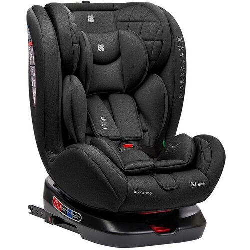 Kikka Boo auto sedi&amp;scaron;te 40-150 cm I-Trip I-SIZE ISOFIX Black Slike
