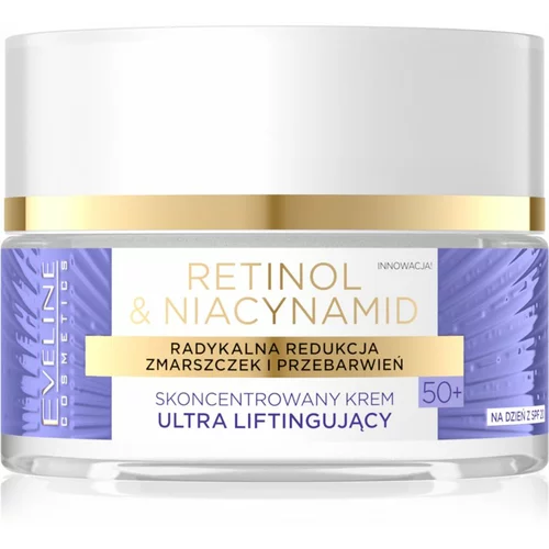 Eveline Cosmetics Retinol & Niacynamid dnevna krema za lifting 50+ SPF 20 50 ml