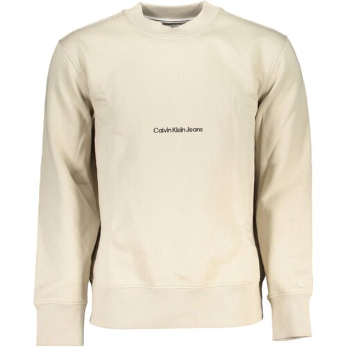 Calvin Klein MEN&amp;amp;#39;S BEIGE ZIPLESS SWEATSHIRT Slike