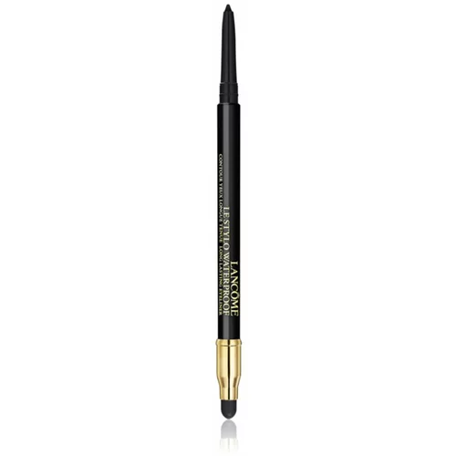 Lancôme Le Stylo Waterproof vodoodporni svinčnik za oči z visoko pigmentacijo odtenek 02 Noir Intense