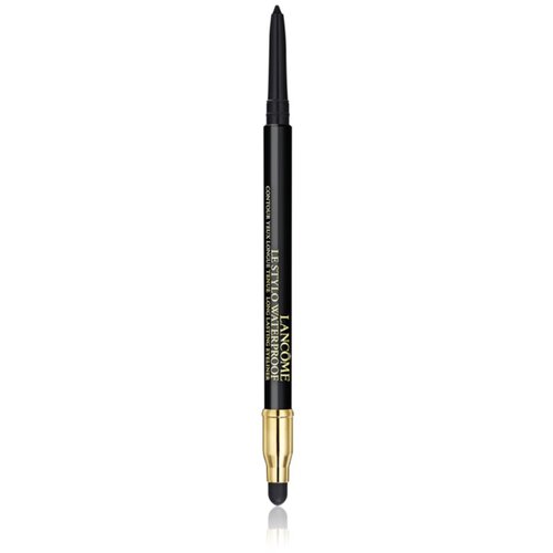 Lanc&amp;ocirc;me Le Stylo Waterproof vodootporna olovka za oči s visokom pigmentacijom nijansa 02 Noir Intense Slike