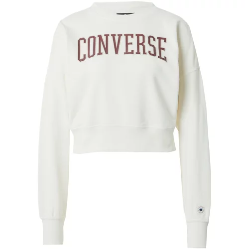 Converse Sweater majica 'CHERRY STAR' mornarsko plava / purpurna / vuneno bijela