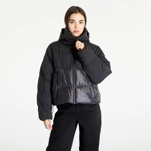 Adidas Pernata jakna Regen Cropped Jacket Black za žene, boja: crna, za zimu, II8486