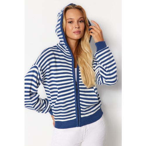 Trendyol Cardigan - Blue - Regular fit Cene