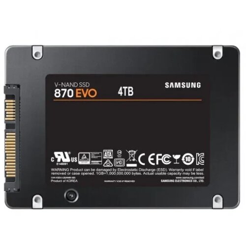 Samsung SSD 2.5" SATA 4TB 870 EVO 560530MBs, MZ-77E4T0BEU Cene
