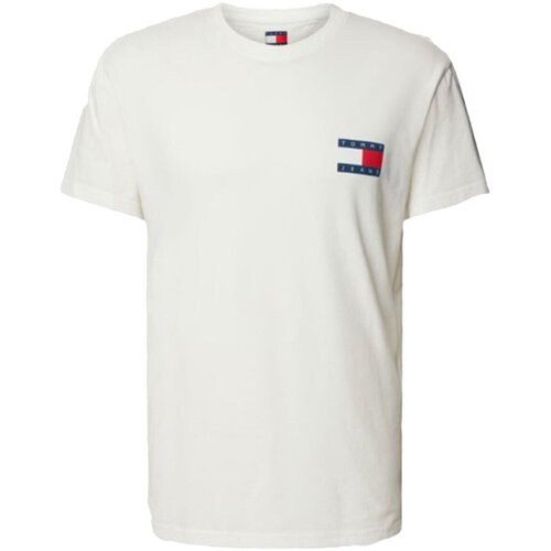 Tommy Jeans Majice s kratkimi rokavi DM0DM20346 Bež Slike