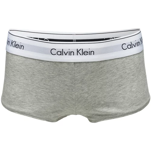 Calvin Klein Underwear Hipster gaćice 'Boyshort' siva melange / crna / bijela