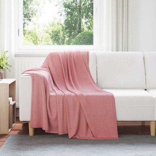  Odeja Roza 170 x 130 cm Flis, (5000288318) Cene