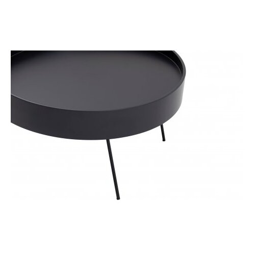 Hanah home Club sto Ilo, 80x47x80 cm, Crni Slike