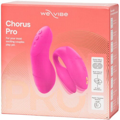 We Vibe We-Vibe Chorus Pro - pameten daljinsko upravljan partnerski vibrator (roza) Slike
