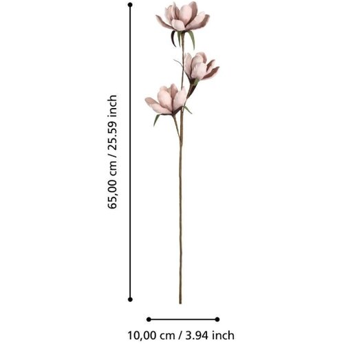 Eglo 428178 - Ve&amp;scaron;tačka biljka MEHAKIT 65 cm ružičasta Slike