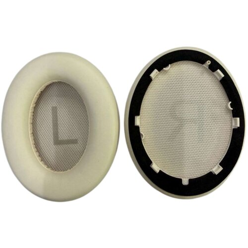 INF Zamenljive blazinice za QCY H3 PRO, proteinsko usnje, 2 kosa White, (5000345881) Slike