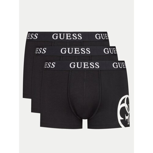 Guess Set 3 parov boksaric Placed Logo U4RG04 K6YW0 Črna Cene